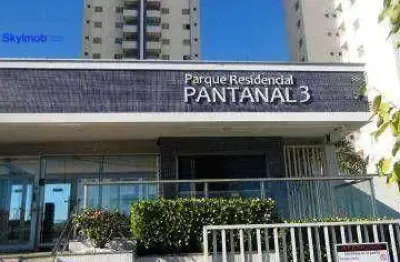 Apartamento semi mobiliado com 3 quartos, sendo 2 suites, à venda, 101 m² por r$ 849.900 - parque pantanal 3 - jardim aclimação - cuiabá/mt