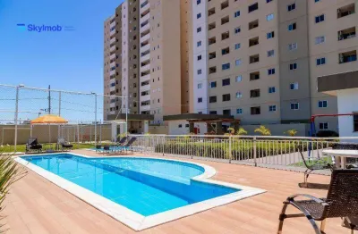 Flat mobiliado para locação por r$ 2.900/mês - morada do ouro - cuiabá/mt