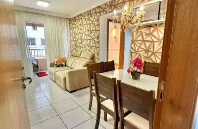 Apartamento mobiliado com 2 dormitórios, sendo 1 suite à venda, 54 m² por r$ 450.000 - torres de madri rodoviária parque - cuiabá/mt