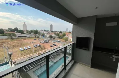 Apartamento novo com 3 dormitórios, sendo 1 suite à venda, 88 m² por r$ 895.000 - condominio arch -jardim independência - cuiabá/mt