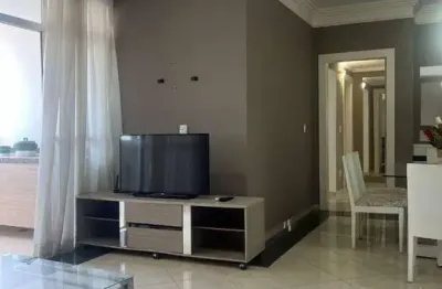 Apartamento 110m², mobiliado com 3 quartos para locação - jardim mariana - cuiabá/mt