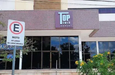 Sala 51m² - venda r$ 550.000 locação r$ 3,500 - edifício top tower center - bosque da saúde - cuiabá