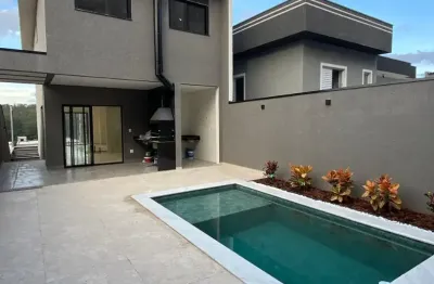 Casa com 3 suítes no portal dos ipês iii -cajamar - finíssimo acabamento com piscina.