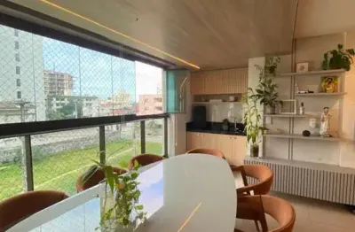 Apartamento para venda em joão pessoa, jardim oceania, 3 dormitórios, 3 suítes, 4 banheiros, 2 vagas