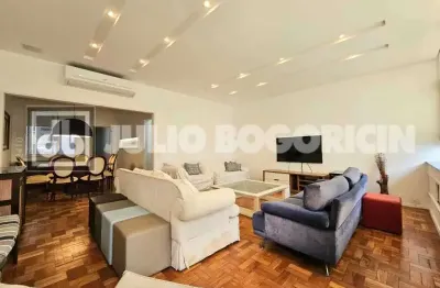 Ipanema! rua prudente de morais, amplo três quartos, lavabo, cozinha planejada e dependência completa. duas vagas de garagem.