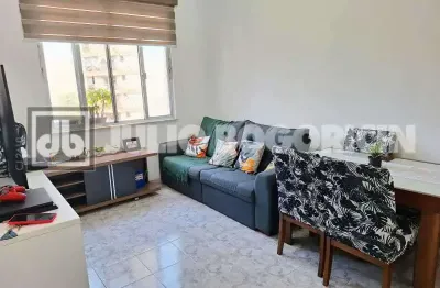 Apartamento com 1 quarto à venda na largo dos leões, humaitá, rio de janeiro, 43 m2 por r$ 580.000