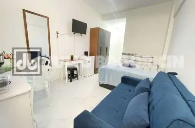 Kitnet / stúdio à venda na avenida prado júnior, copacabana, rio de janeiro, 20 m2 por r$ 450.000