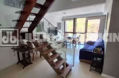 Cobertura com 3 quartos à venda na rua barão de lucena, botafogo, rio de janeiro, 160 m2 por r$ 2.100.000