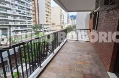 Laranjeiras - colado ao largo do machado - varandão - 2 quartos - suíte - deps - vaga