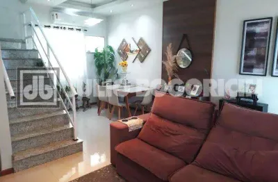 Casa em condomínio fechado com 3 quartos à venda na rua jaime ovale, jardim guanabara, rio de janeiro, 100 m2 por r$ 720.000