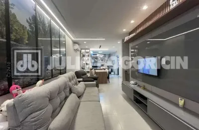 Casa em condomínio fechado com 4 quartos à venda na estrada da bica, cacuia, rio de janeiro, 186 m2 por r$ 990.000