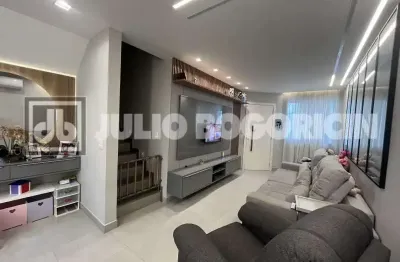 Casa em condomínio fechado com 4 quartos à venda na estrada da bica, cacuia, rio de janeiro, 186 m2 por r$ 990.000
