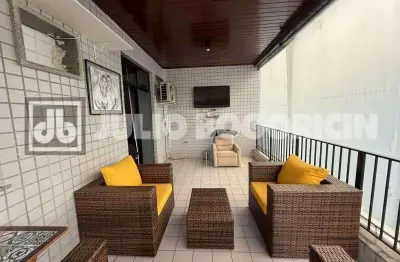 Apartamento com 3 quartos à venda na rua carmem miranda, jardim guanabara, rio de janeiro, 131 m2 por r$ 670.000