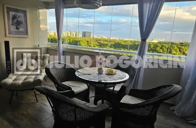 Apartamento com 4 quartos à venda na avenida cláudio besserman vianna, barra da tijuca, rio de janeiro, 140 m2 por r$ 860.000