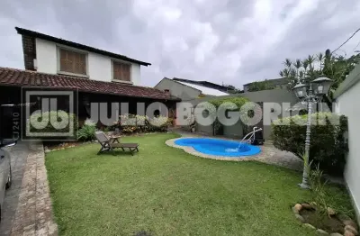 Casa em condomínio fechado com 3 quartos à venda na rua encontro marcado, anil, rio de janeiro, 247 m2 por r$ 998.000