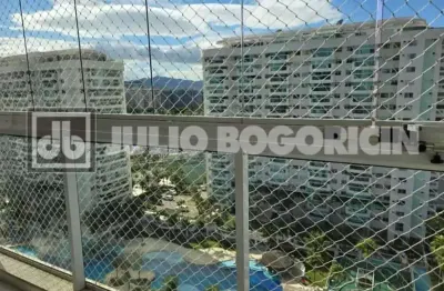 Apartamento com 3 quartos à venda na avenida embaixador abelardo bueno, barra da tijuca, rio de janeiro, 102 m2 por r$ 1.160.000