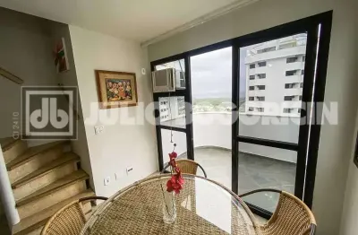 Jbrb213900 recreio barra bali lindo duplex 2suites 1vaga lazer e segurança