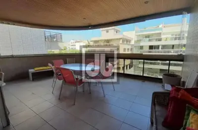 Apartamento com 4 quartos à venda na rua demosthenes madureira de pinho, recreio dos bandeirantes, rio de janeiro, 212 m2 por r$ 1.250.000