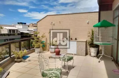 Cobertura com 4 quartos à venda na rua venâncio veloso, recreio dos bandeirantes, rio de janeiro, 196 m2 por r$ 1.100.000