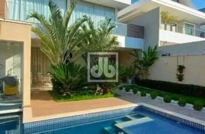 Casa em condomínio fechado com 5 quartos à venda na estrada vereador alceu de carvalho, recreio dos bandeirantes, rio de janeiro, 308 m2 por r$ 2.995.000