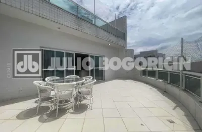 Cobertura com 3 quartos à venda na rua jorge emílio fontenelle, recreio dos bandeirantes, rio de janeiro, 188 m2 por r$ 1.600.000