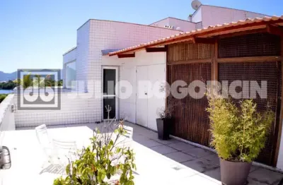 Cobertura com 3 quartos à venda na rua professor hermes lima, recreio dos bandeirantes, rio de janeiro, 338 m2 por r$ 1.800.000