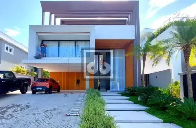 Jbb67145 barra condomínio alphaville espetacular casa 5suites 3vagas lazer