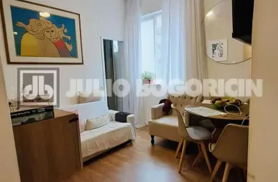 Apartamento com 1 quarto à venda na Avenida Bartolomeu Mitre, Leblon, Rio de Janeiro
