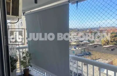 Apartamento com 2 quartos à venda na rua miguel cervantes, cachambi, rio de janeiro, 52 m2 por r$ 350.000