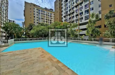 Méier - apartamento - sala - 2 quartos - dependência completa - piscina - churrasqueira - garagem - júlio bogoricin.