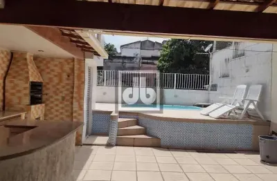 Cachambi - casa de rua - a venda - 4 quartos (1 suíte) - 6 vagas de garagem - piscina - churrasqueira