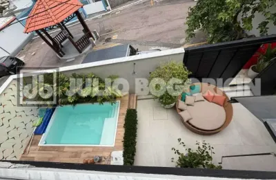 Méier - rua paulo silva araujo - excelente casa de condomínio à venda - piscina - área gourmet -3 dormitórios(1 suíte) - 2 vagas.