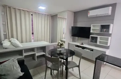 Lindo  Flat mobiliado e aconchegante pronto pra morar é melhor em localização excelente