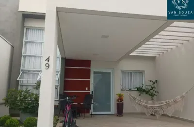Casa em condomínio fechado com 3 quartos à venda na avenida dois, 704, jardins do império, indaiatuba, 105 m2 por r$ 789.999