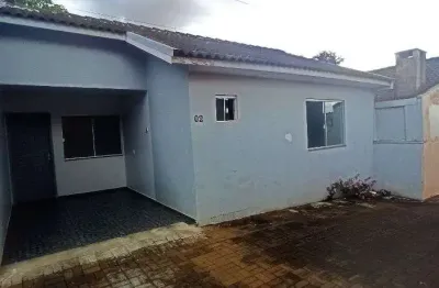 Casa a venda com 2 dormitórios - bairro pacaembu-  cascavel pr