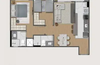 Apartamento com entrada facilitada no edifício pompeu