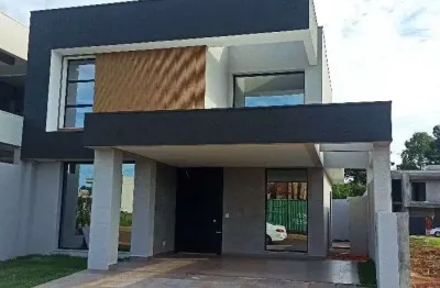 Sobrado à venda com 3 suites, condominio villa firenze - claudete - cascavel/pr