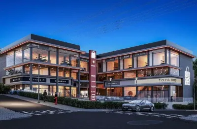 Sala comercial na planta  com 80m2 open mall - bairro  parque sao paulo