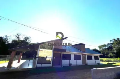 Chacara com 2.800m2 e casa 370m2- colonia esperança- cascavel