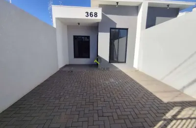 Casa com 2 quatos e 2 vagas de garagem - loetamneto mirante cascavel