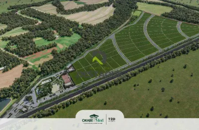 Chacaras com 1.000m2- condominio de chacaras okabe- estrada rio da paz
