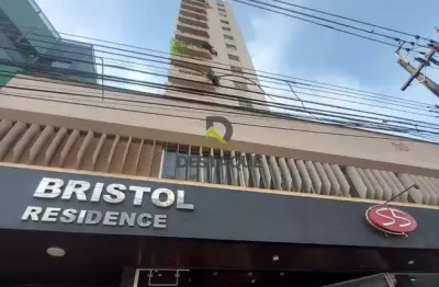 Apartamento com 1 suite  2 quartos- ed. bristol - centro