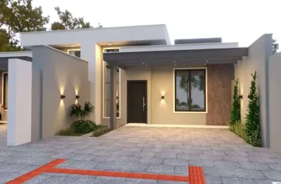 Casa na planta com 1 suite 2 quartos- loteamento colinas tropical