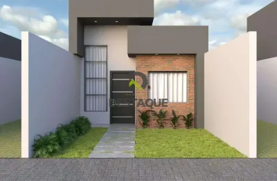 Casa  na planta com 3 dormitorios- bairro esmeralda