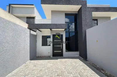 Casa nova com 1 suite e 1 quarto- loteamento positato- bairro  brazmadeira