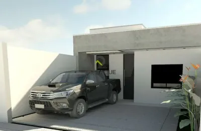 Casa nova com 1 suite e 1 quarto- loteamento positano- bairro  brazmadeira