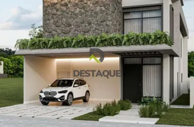 Sobrado em construção com 5 dormitorios- condominio terras alpha 1- bairro fag