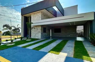 Casa de condomínio em terras alpha residencial 1  -  senador canedo