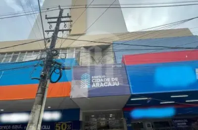 Salas mobiliadas para locação no edf. cidade de aracaju, região central da cidade