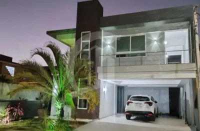 Casa em condomínio com 264m² de 4 quartos sendo 3 (suítes) no bairro aruana